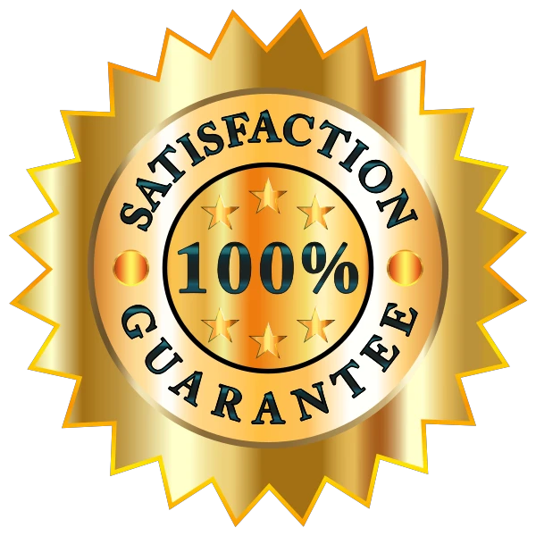 100% Satisfaction Guarantee