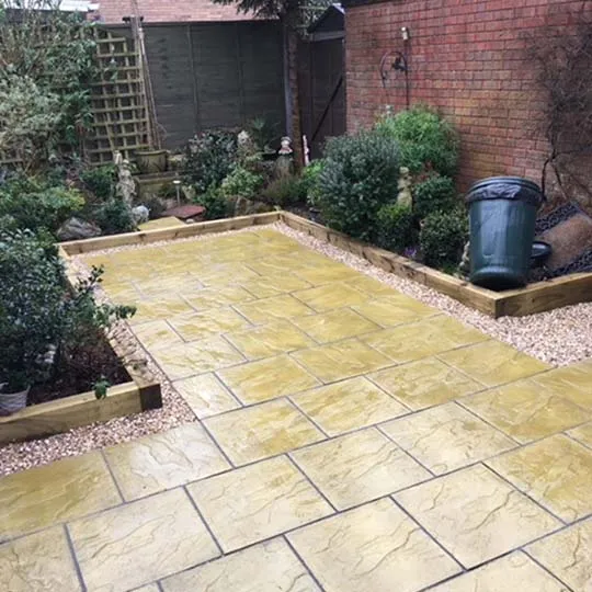 a patio
