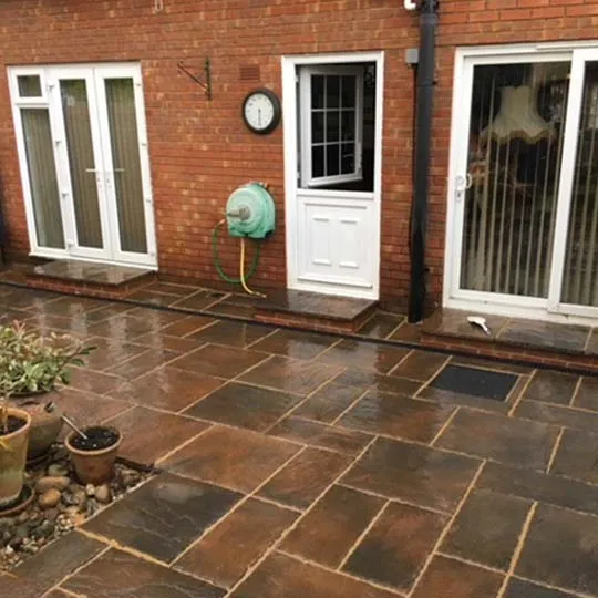 a patio