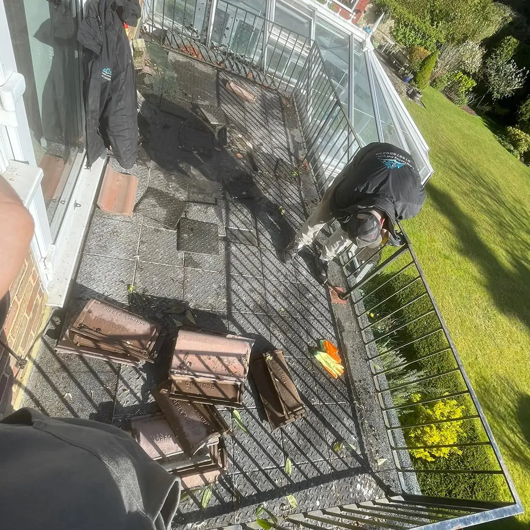 old balcony