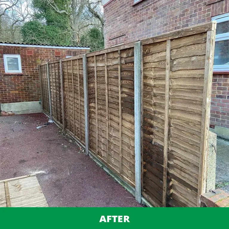 fence after